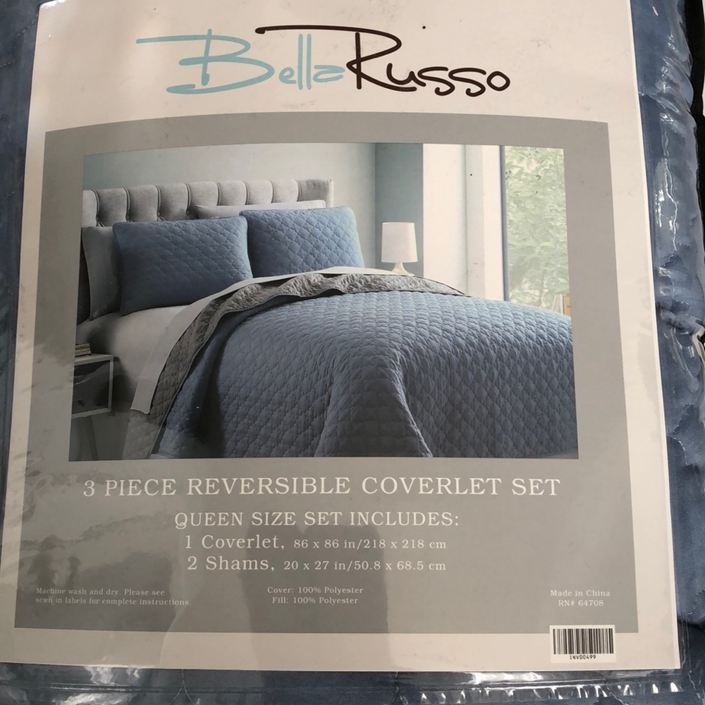 Reversible Coverlet Set - Picture 2 of 6